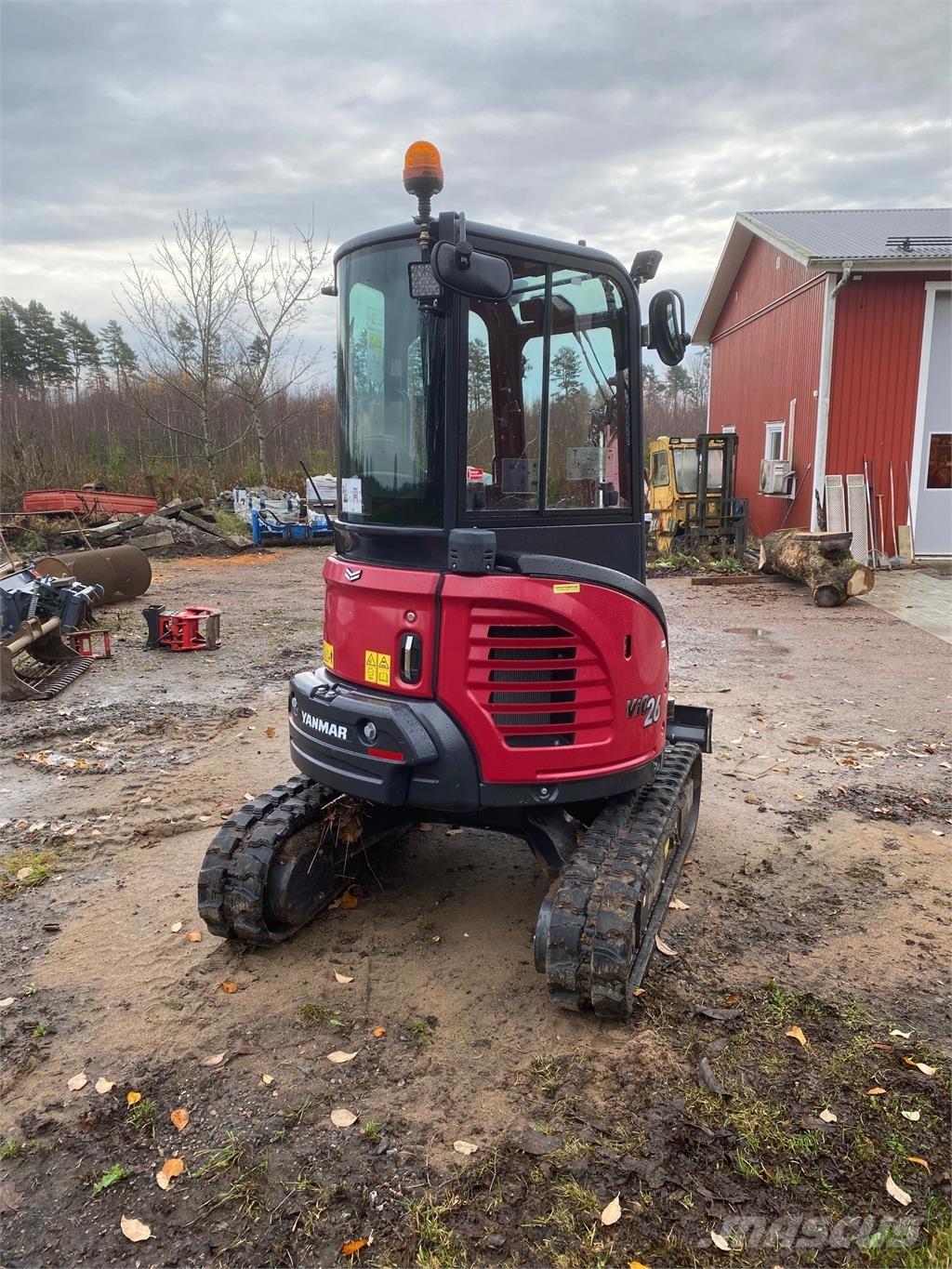 Yanmar VIO26 GRÄVARE Pás carregadoras de rodas
