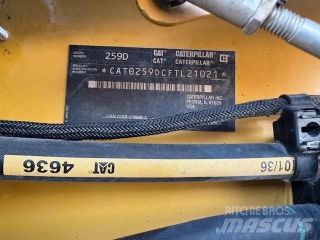 CAT 259D Carregadoras de direcção deslizante