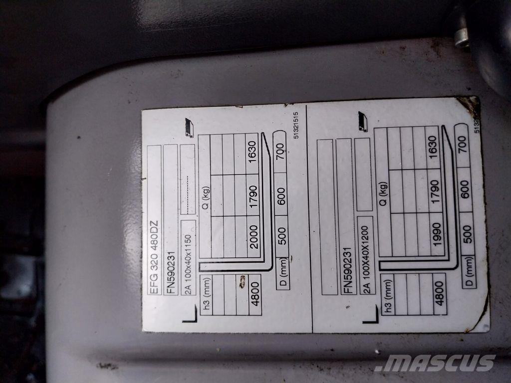 Jungheinrich EFG 320 Empilhadores eléctricos