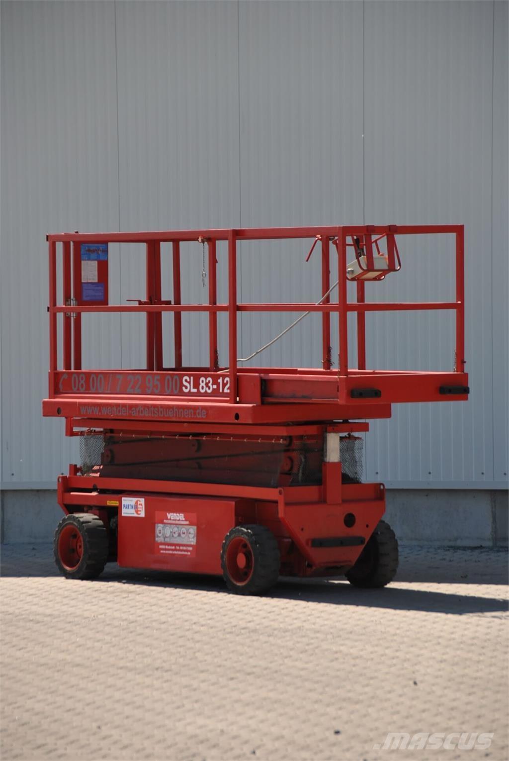 Liftlux SL 83-12 Elevadores de tesoura