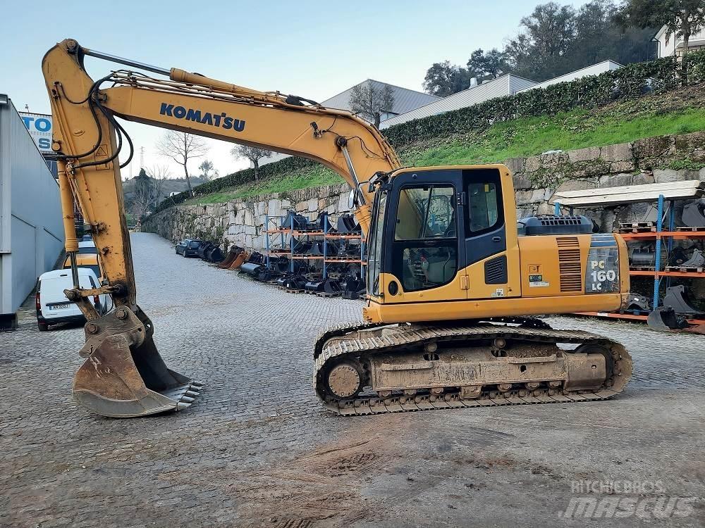 Komatsu PC160LC-8 Escavadoras de rastos