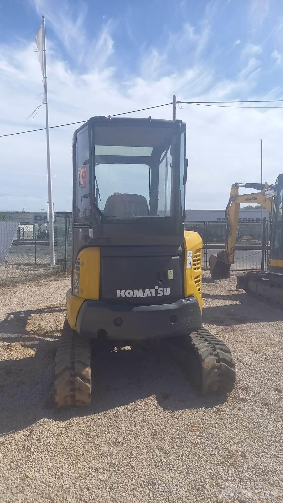 Komatsu PC30MR-2 Mini Escavadoras <7t