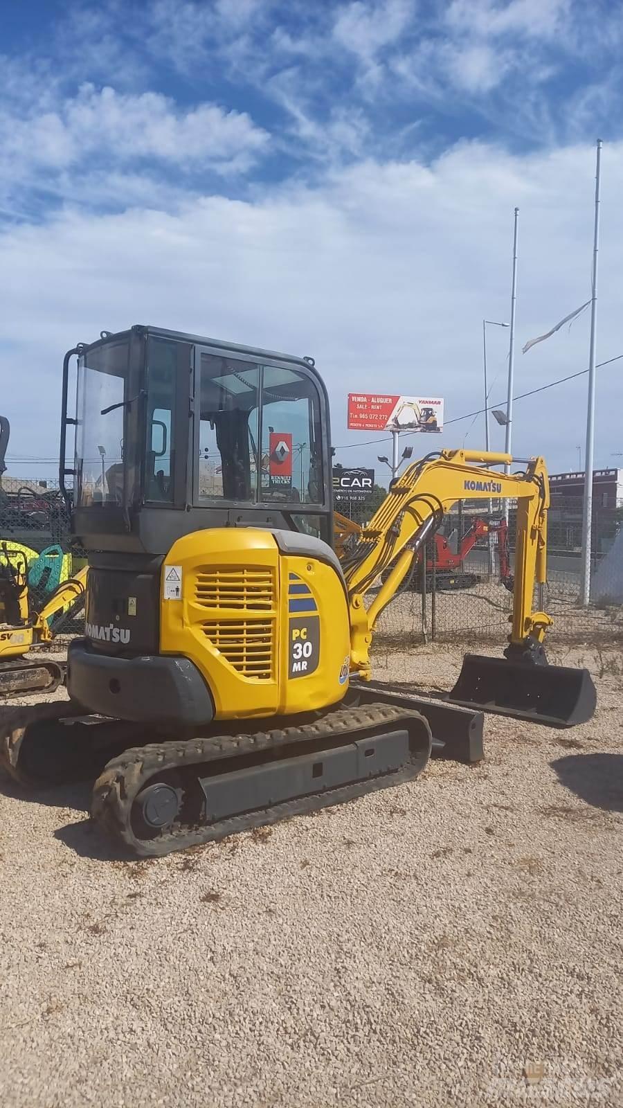 Komatsu PC30MR-2 Mini Escavadoras <7t