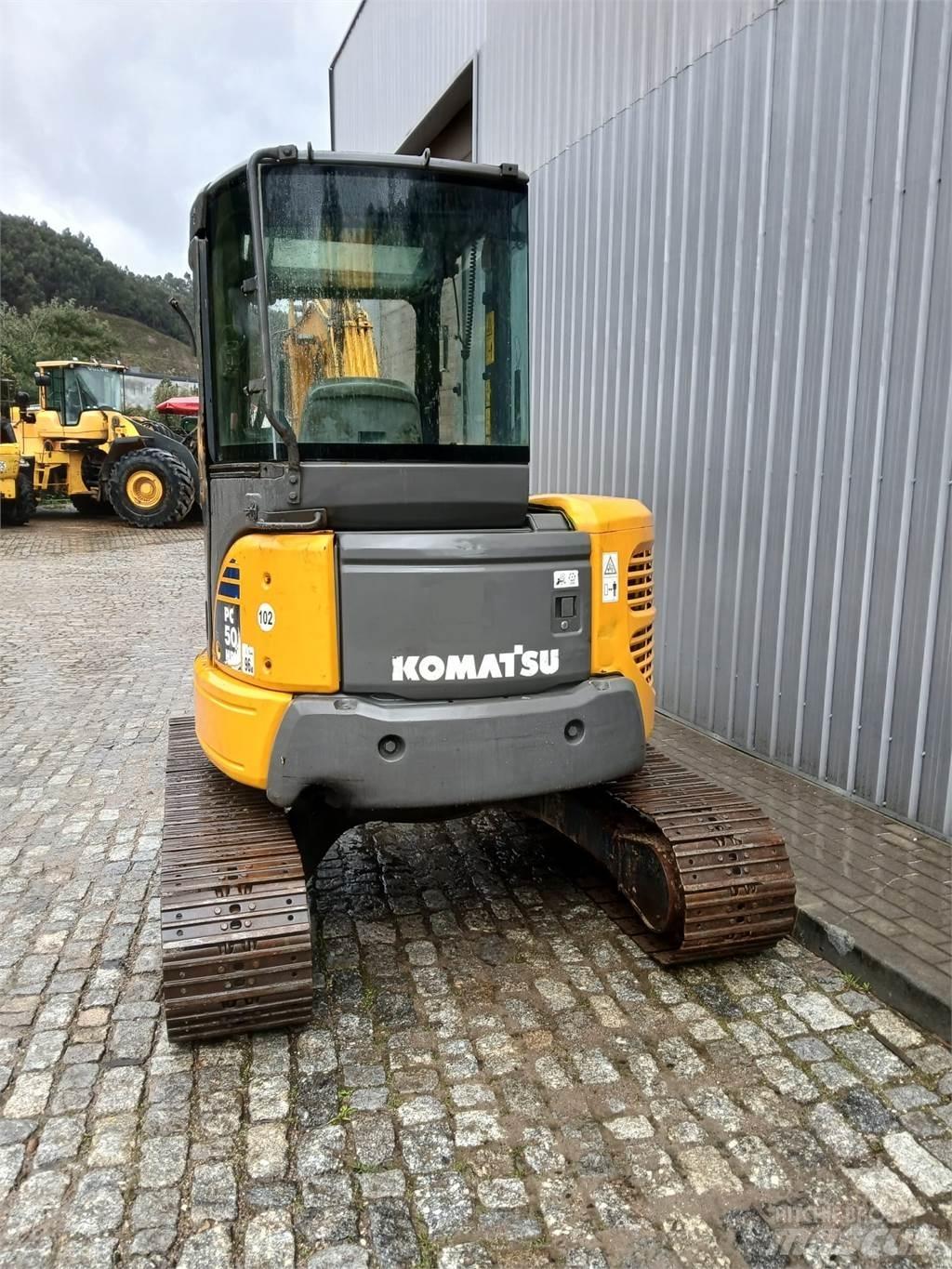 Komatsu PC50MR-2 Mini Escavadoras <7t