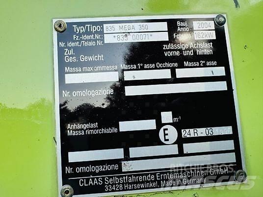 CLAAS MEGA 350 Ceifeiras debulhadoras