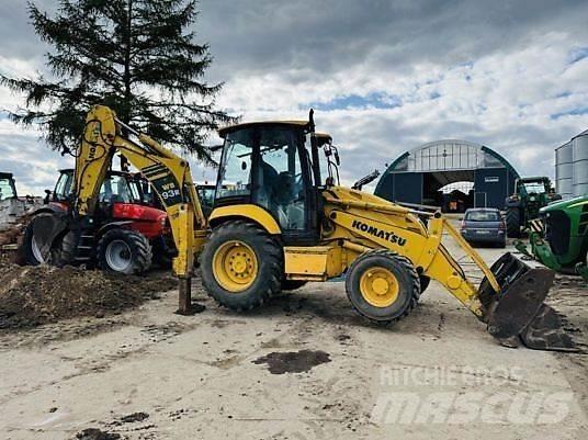 Komatsu WB 93R Escavadoras de rastos