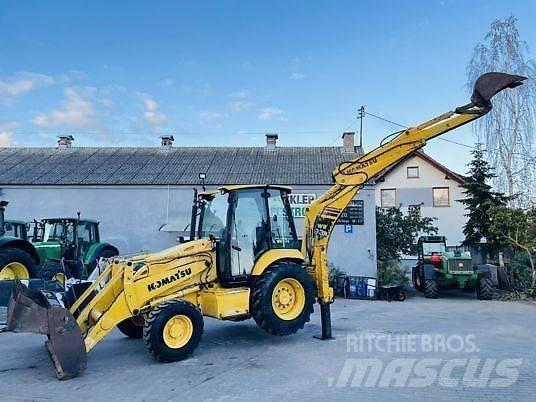 Komatsu WB 93R Escavadoras de rastos