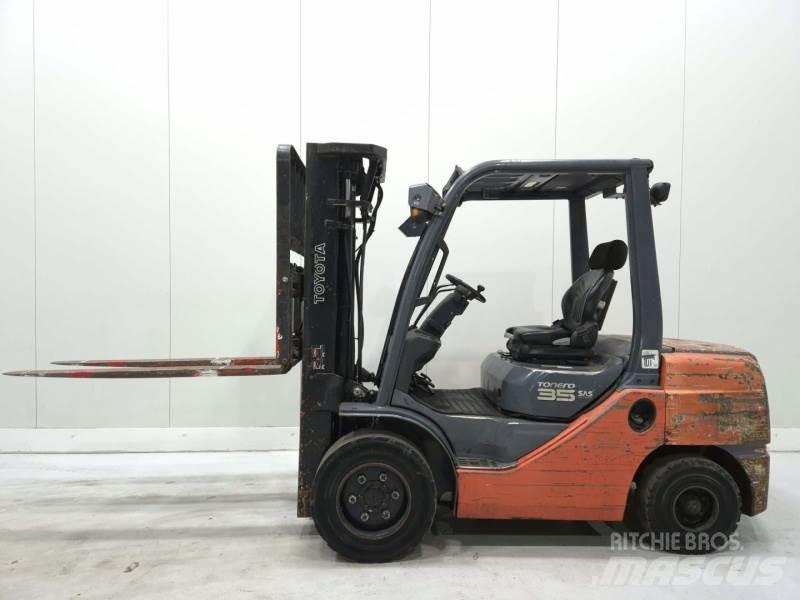Toyota 52-8FDJF35 Empilhadores Diesel
