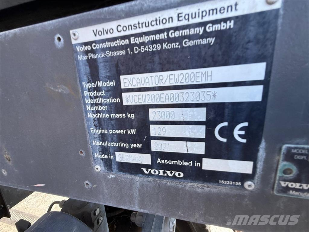 Volvo EW200E Manipuladores telescópicos