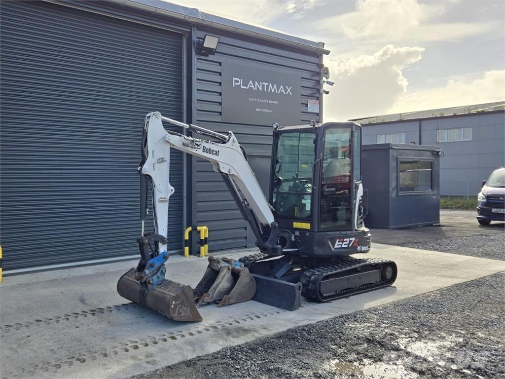 Bobcat E27 Mini Escavadoras <7t