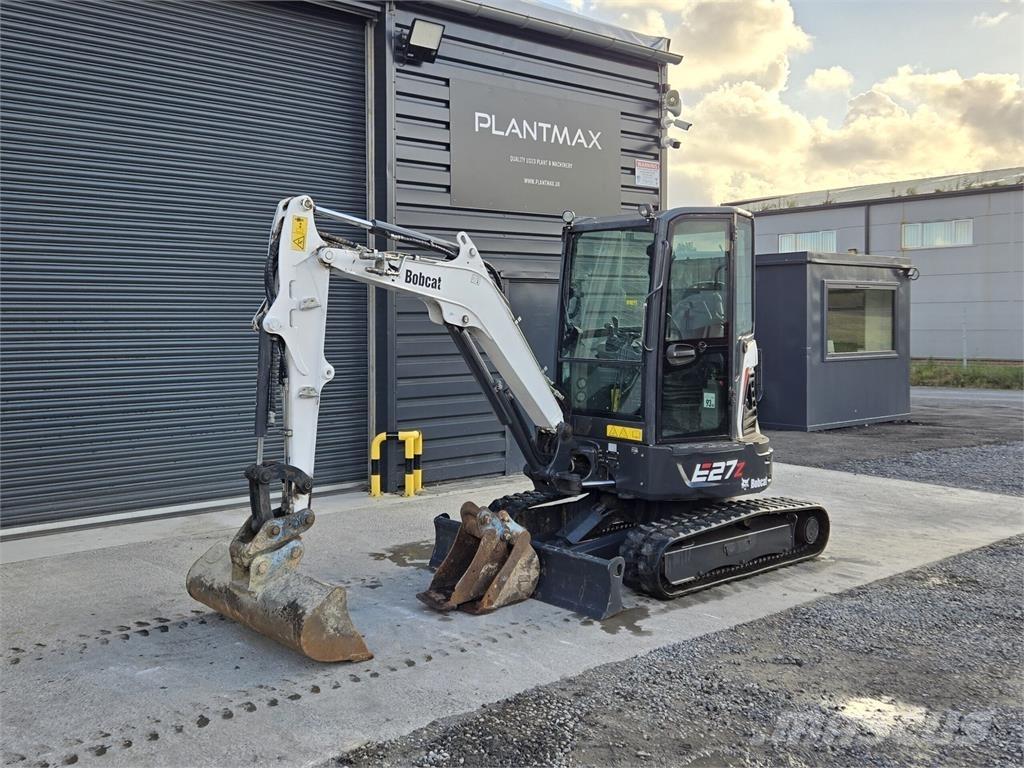 Bobcat E27 Mini Escavadoras <7t