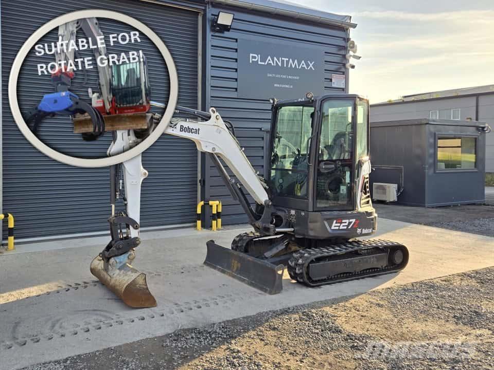 Bobcat E27 Mini Escavadoras <7t