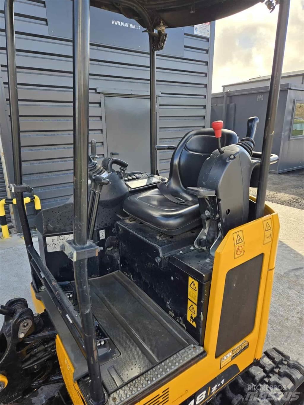 JCB 18Z Mini Escavadoras <7t