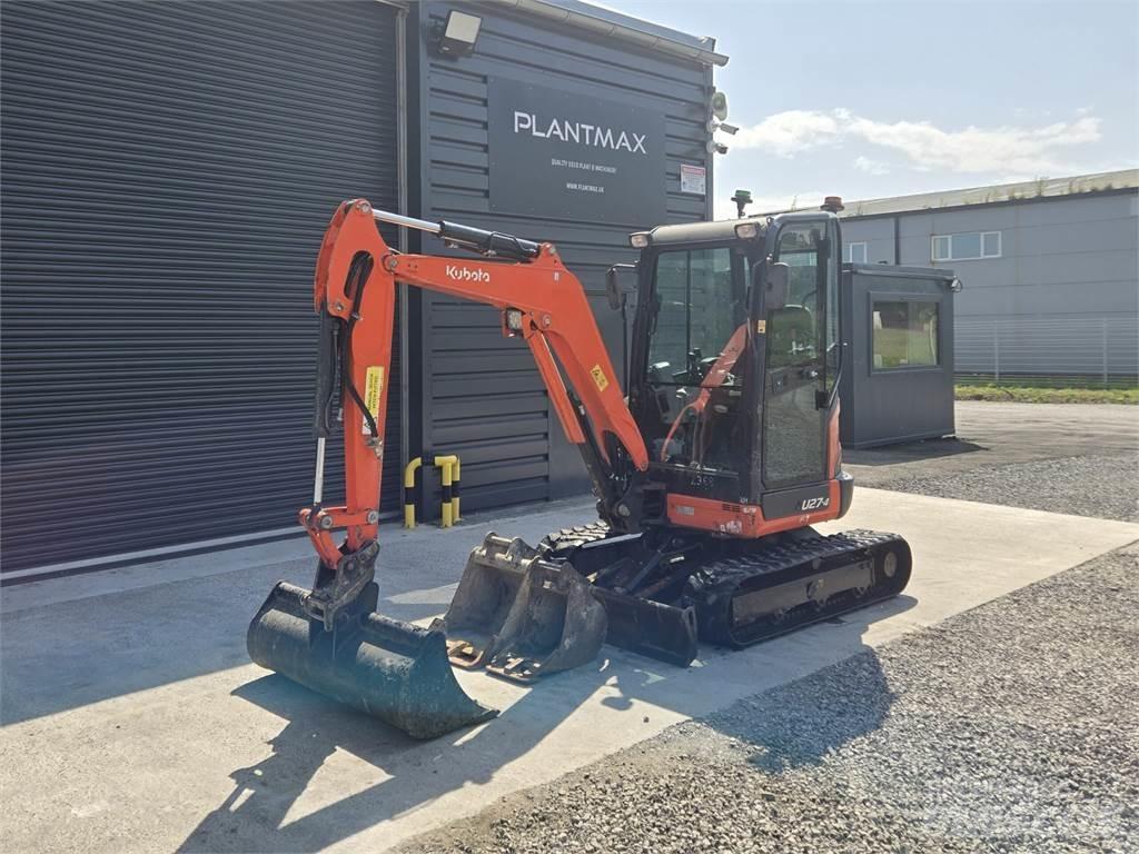 Kubota U27-4 Mini Escavadoras <7t