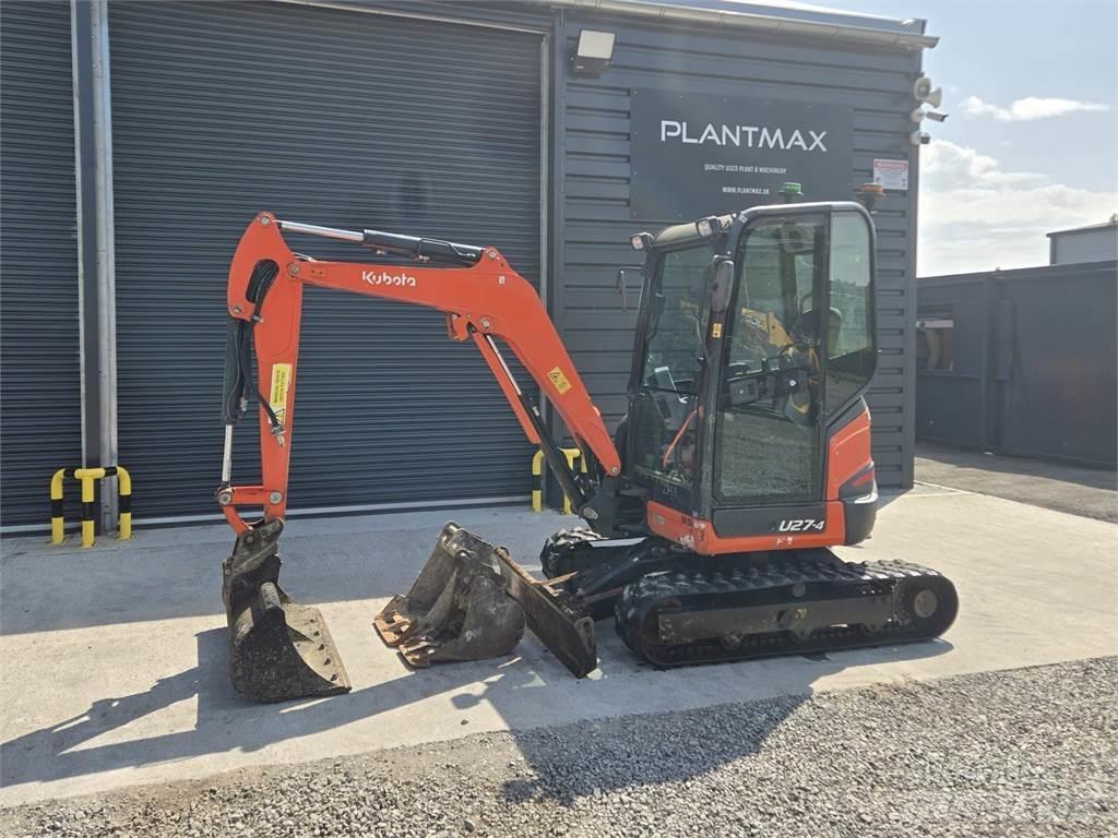 Kubota U27-4 Mini Escavadoras <7t