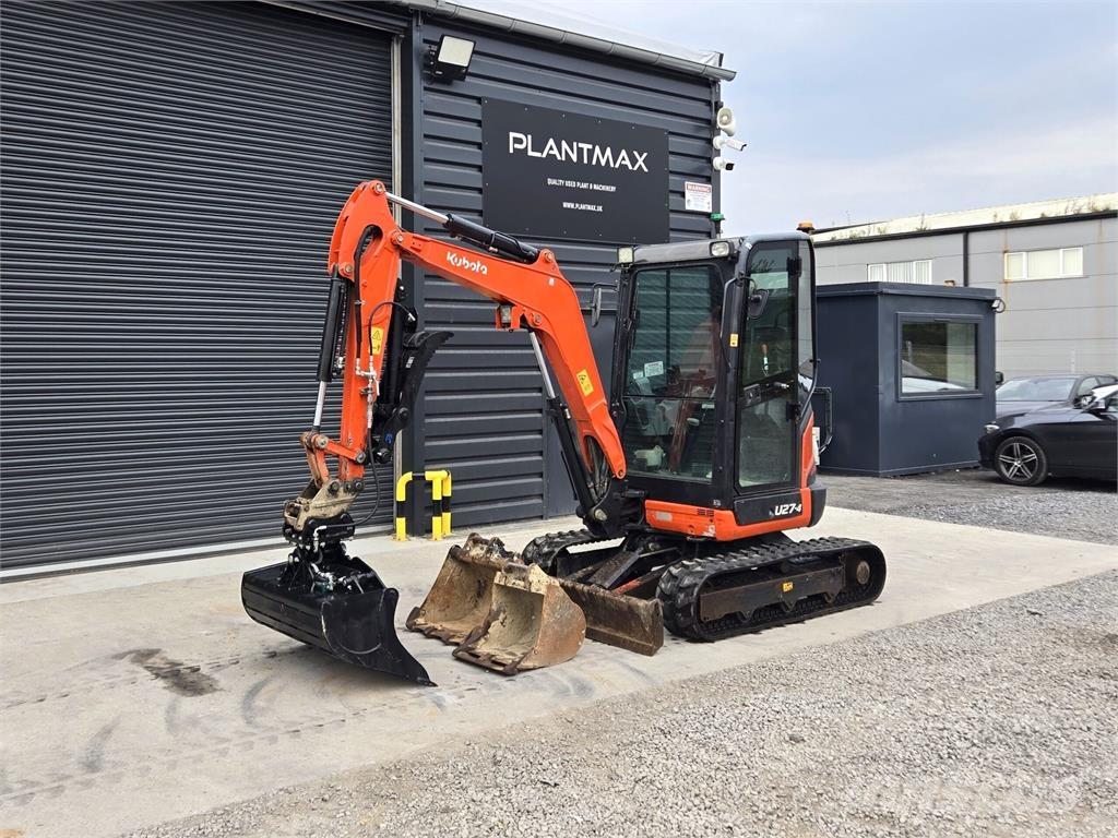 Kubota U27-4 Mini Escavadoras <7t