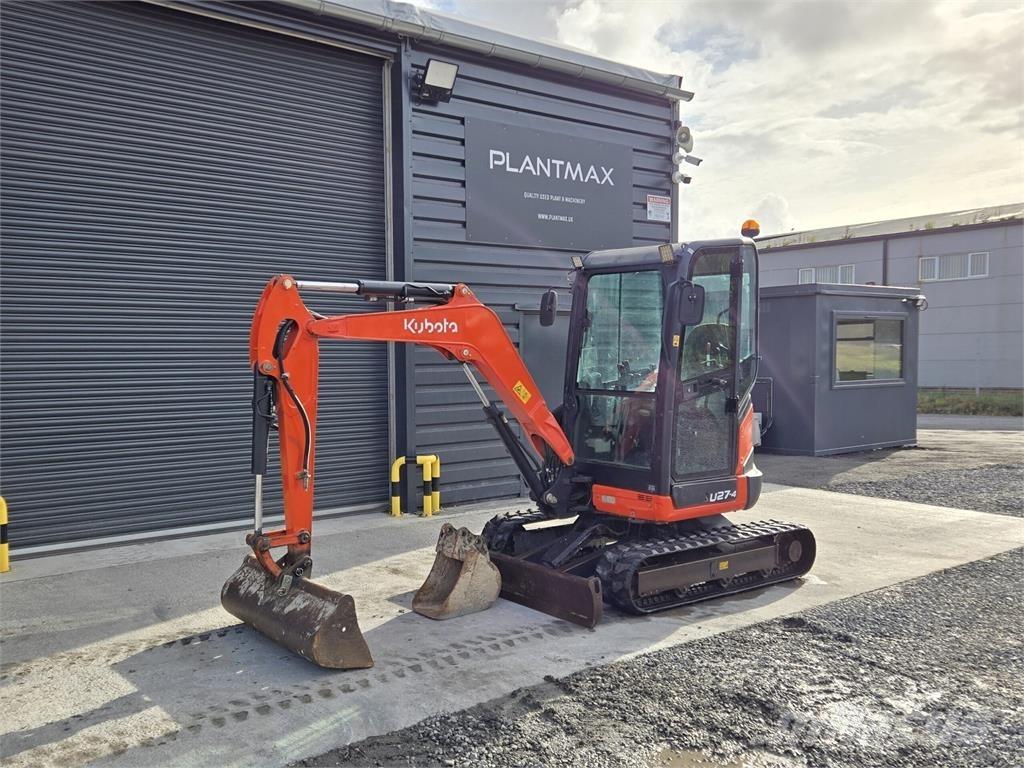 Kubota U27-4 Mini Escavadoras <7t