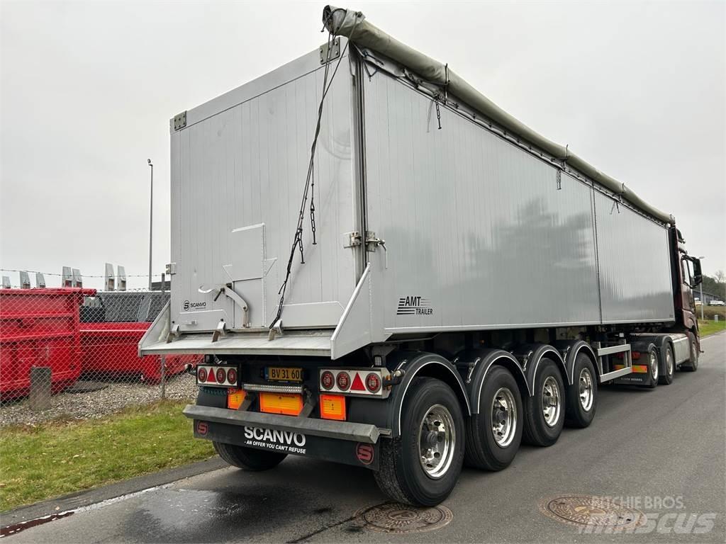 AMT 4-aks 60m3 Semi Reboques Basculantes