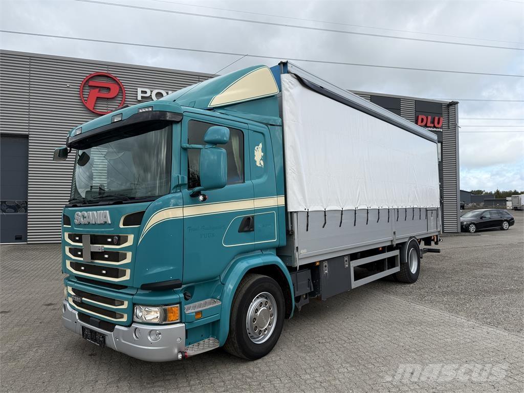Scania G320 4x2 Camiões caixa cortinas laterais