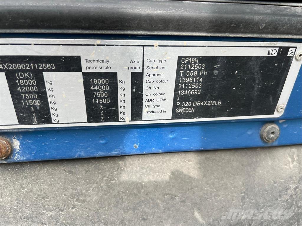 Scania P320 Camiões de caixa fechada