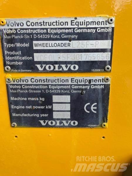 Volvo L 25 F Pás carregadoras de rodas