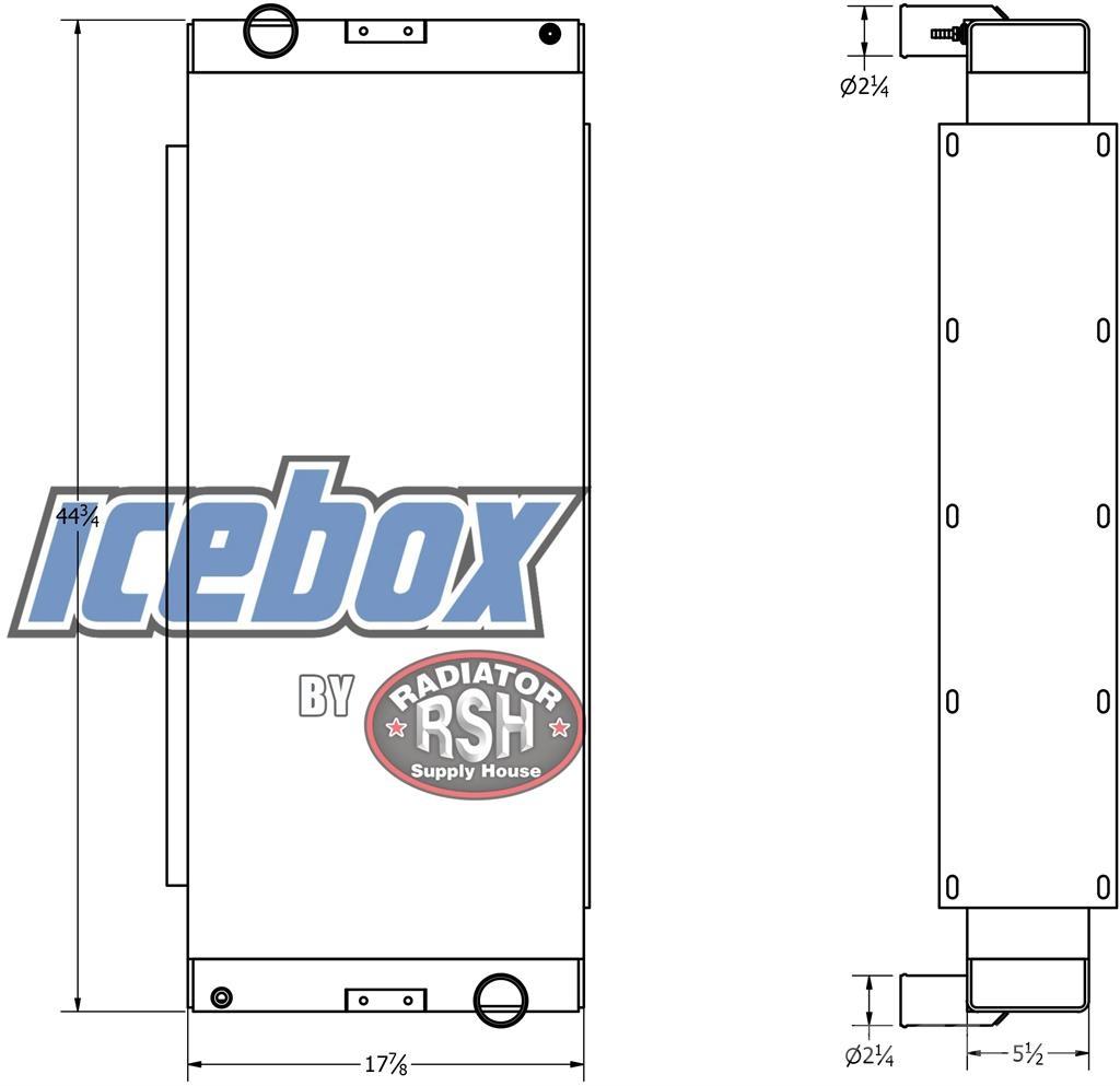  Jaw Radiadores máquinas construção