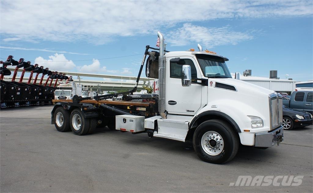 Kenworth T880 Camiões caixa desmontável com elevador de cabo