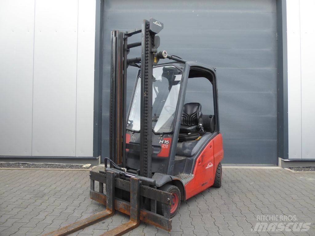 Linde H16D Empilhadores Diesel
