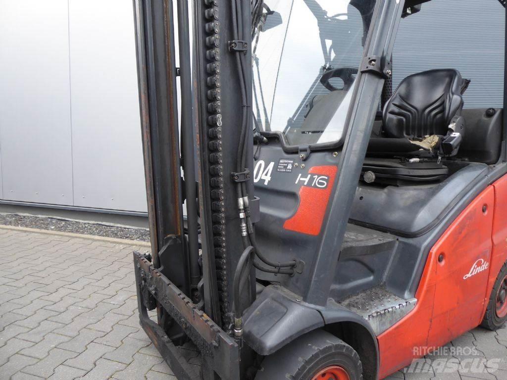 Linde H16D Empilhadores Diesel