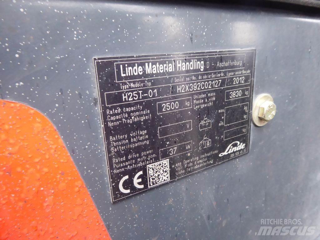 Linde H25T-01 Empilhadores a gás