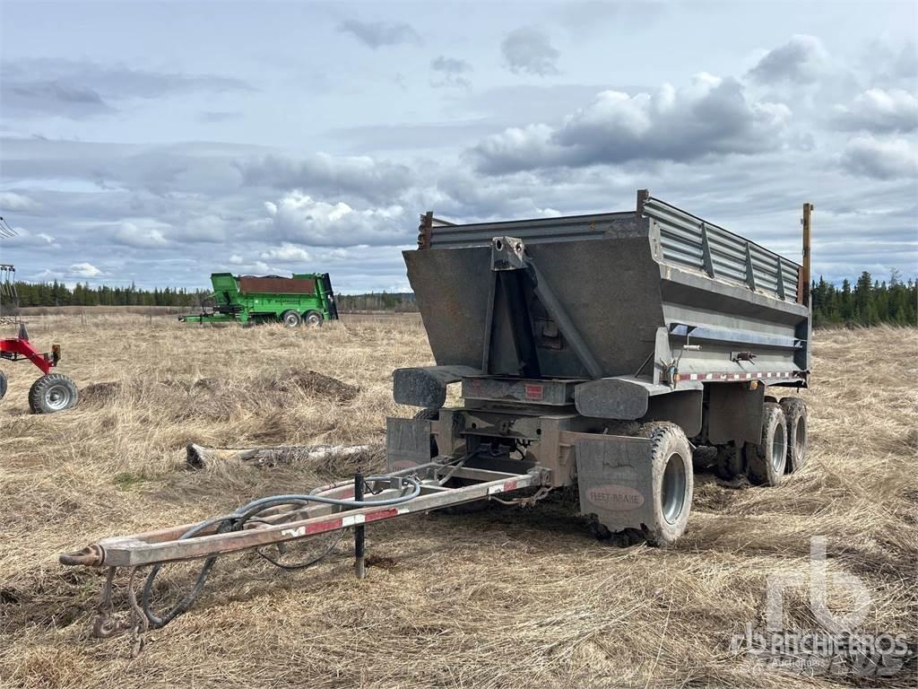  18 ft Tri/A Semi Reboques Basculantes