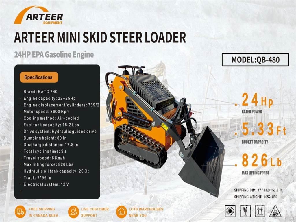 Arteer QB-480 Carregadoras de direcção deslizante