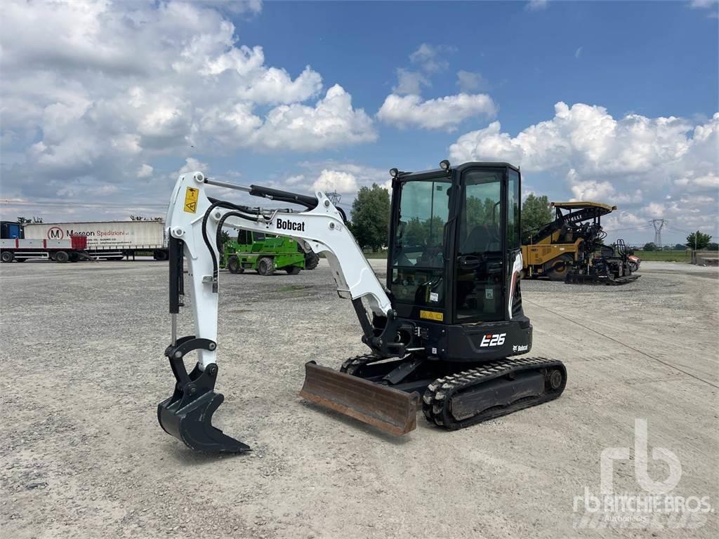 Bobcat E26 Mini Escavadoras <7t