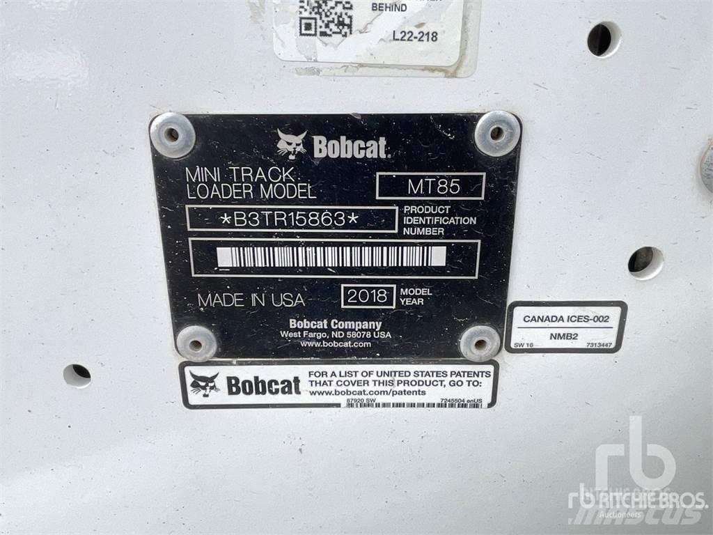 Bobcat MT85 Carregadoras de direcção deslizante