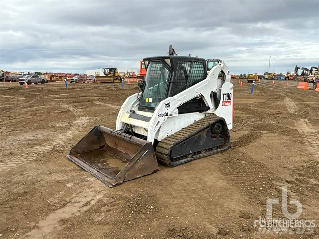 Bobcat T190 Carregadoras de direcção deslizante