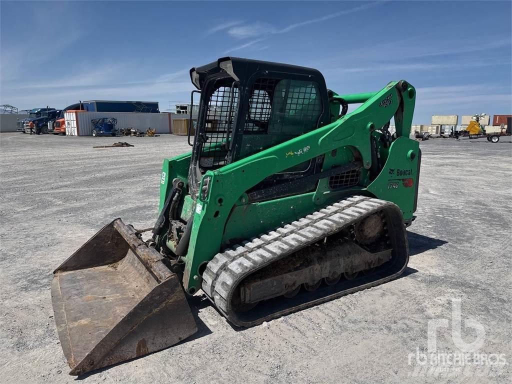 Bobcat T740 Carregadoras de direcção deslizante