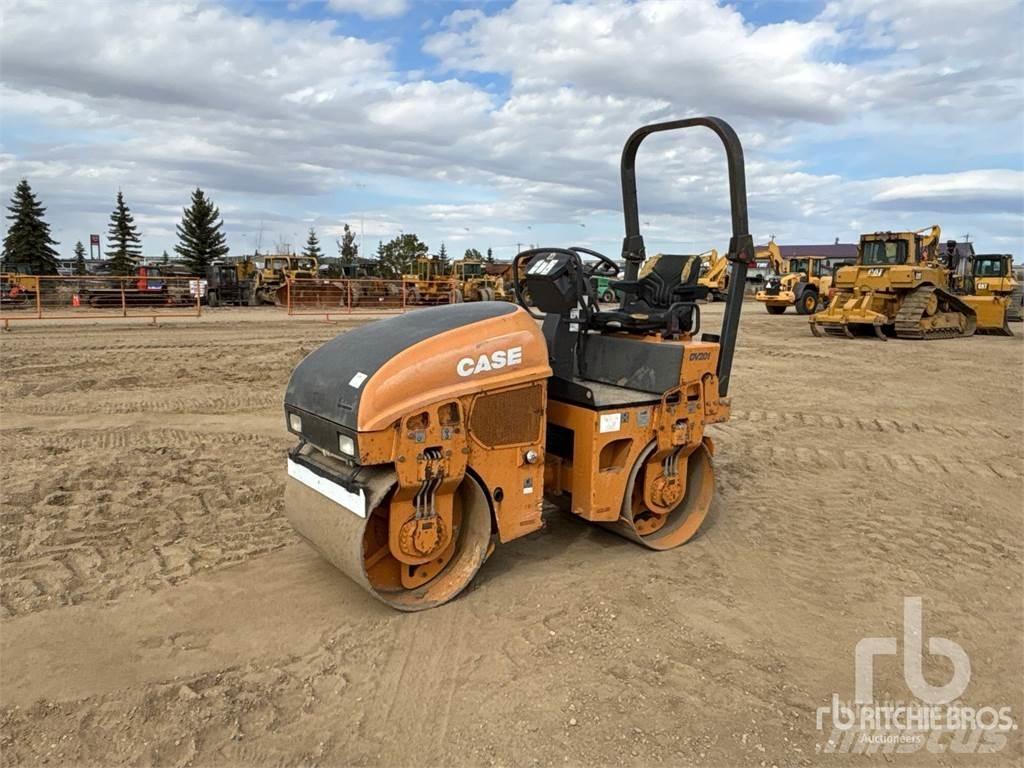 CASE DV201 Cilindros Compactadores tandem