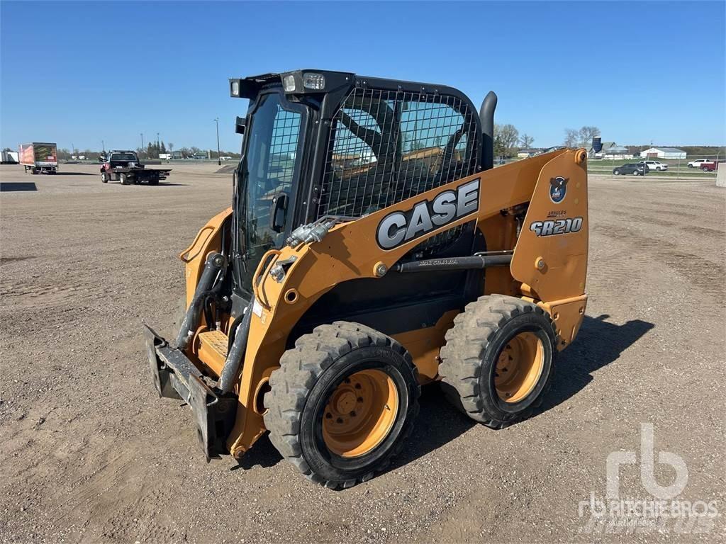 CASE SR210 Carregadoras de direcção deslizante