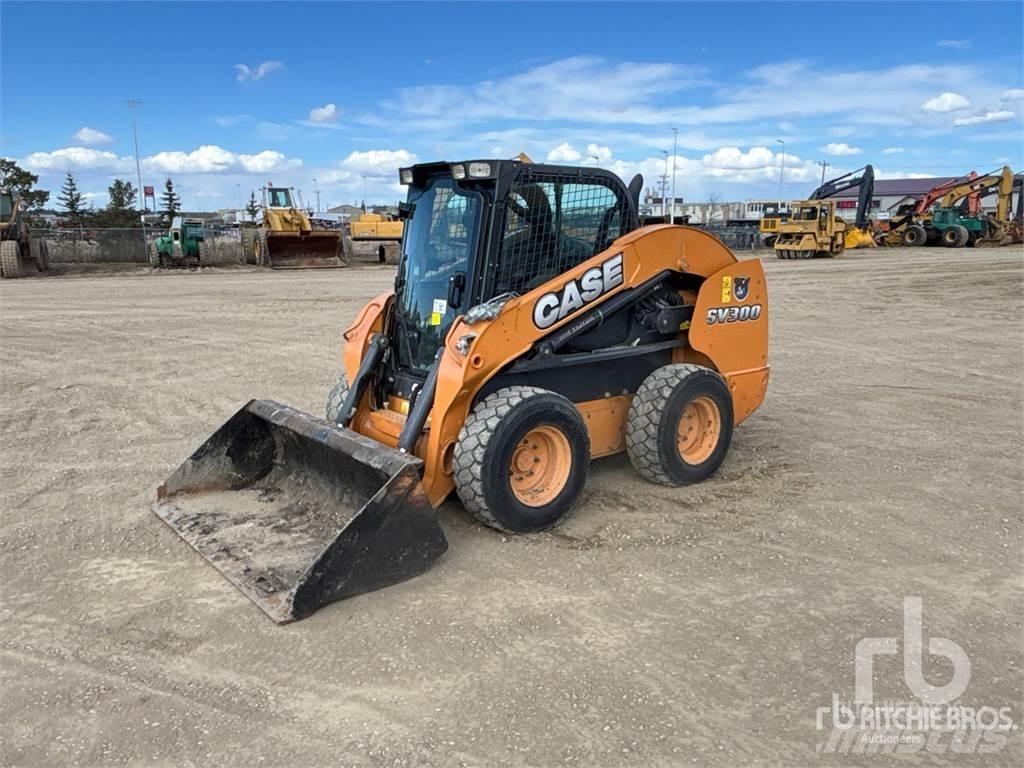 CASE SV300 Carregadoras de direcção deslizante