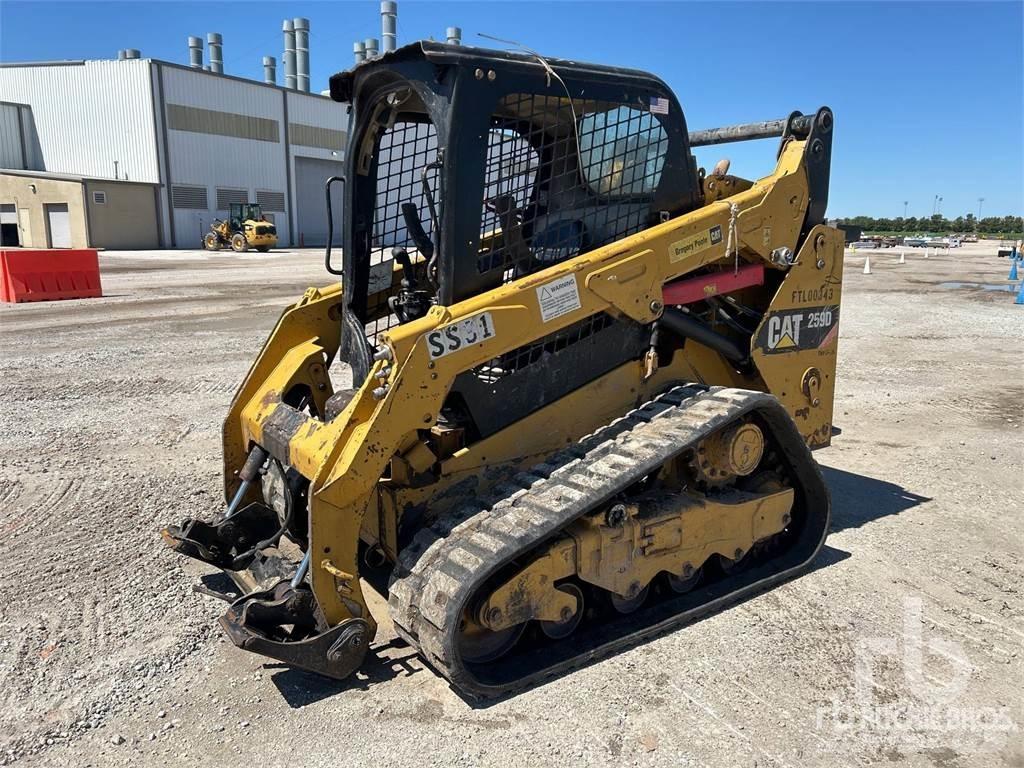 CAT 259D Carregadoras de direcção deslizante