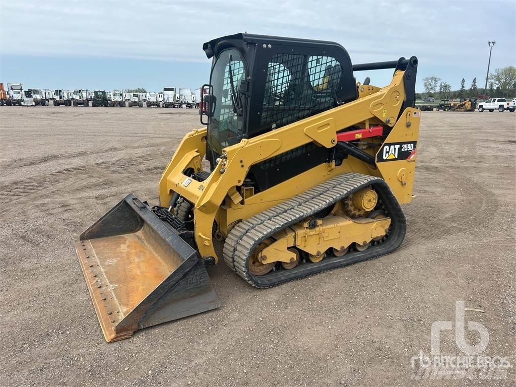 CAT 259D Carregadoras de direcção deslizante