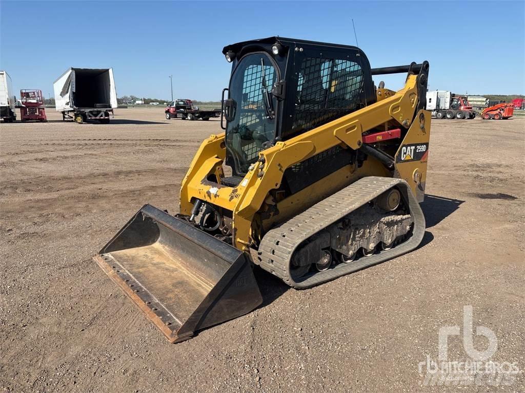 CAT 259D Carregadoras de direcção deslizante