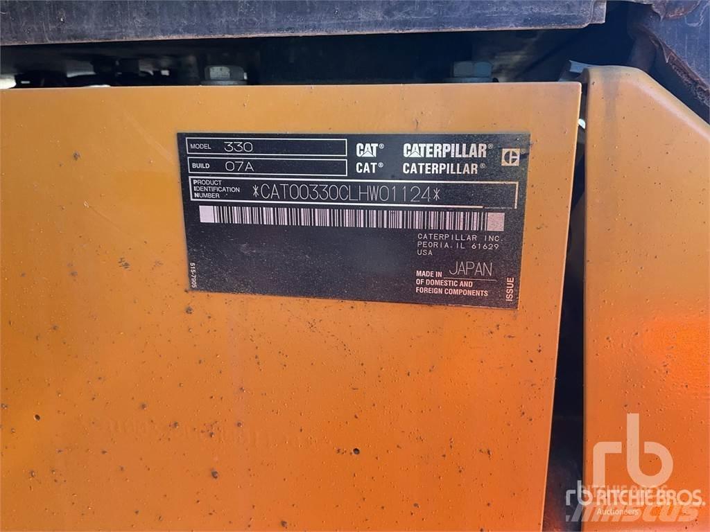 CAT 330 Escavadoras de rastos