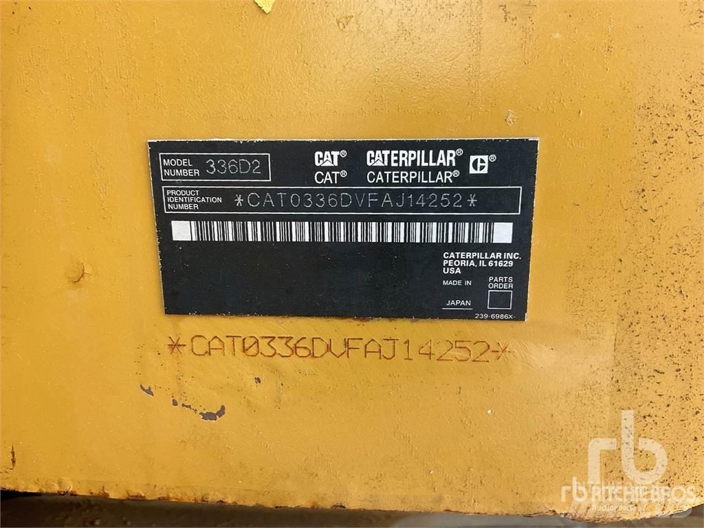 CAT 336D2 Escavadoras de rastos