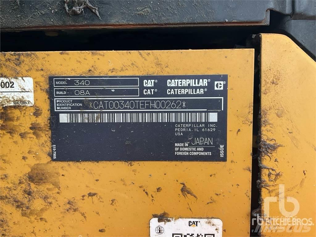 CAT 340 Escavadoras de rastos