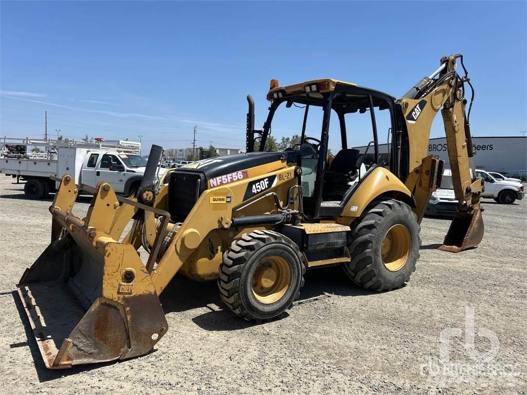 CAT 450F Retroescavadoras