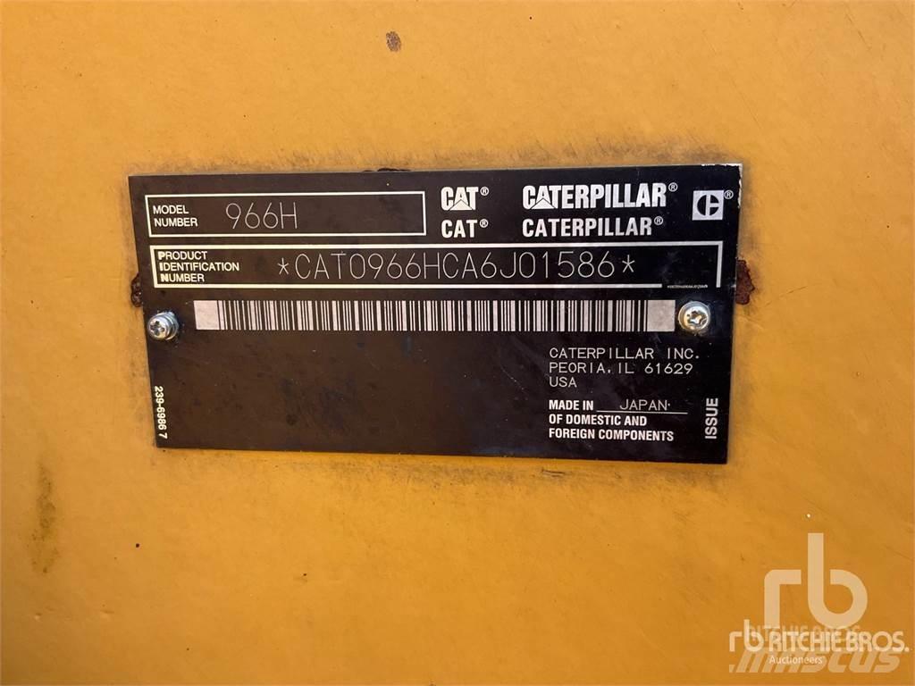 CAT 966H Pás carregadoras de rodas