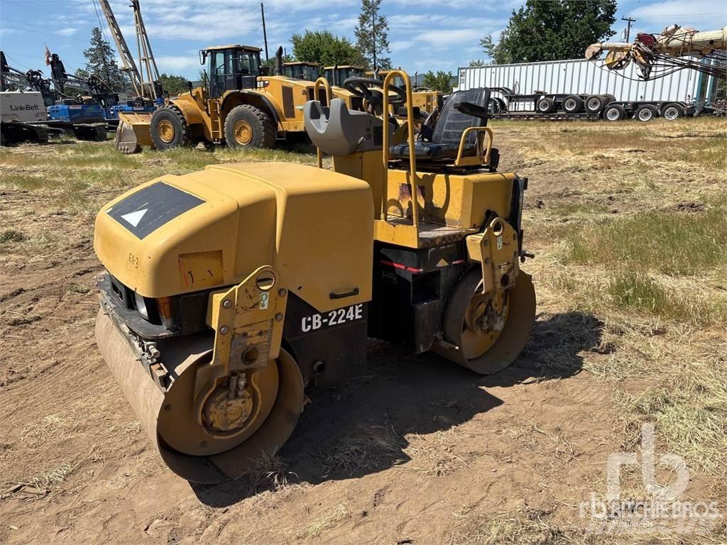 CAT CB224E Cilindros Compactadores tandem