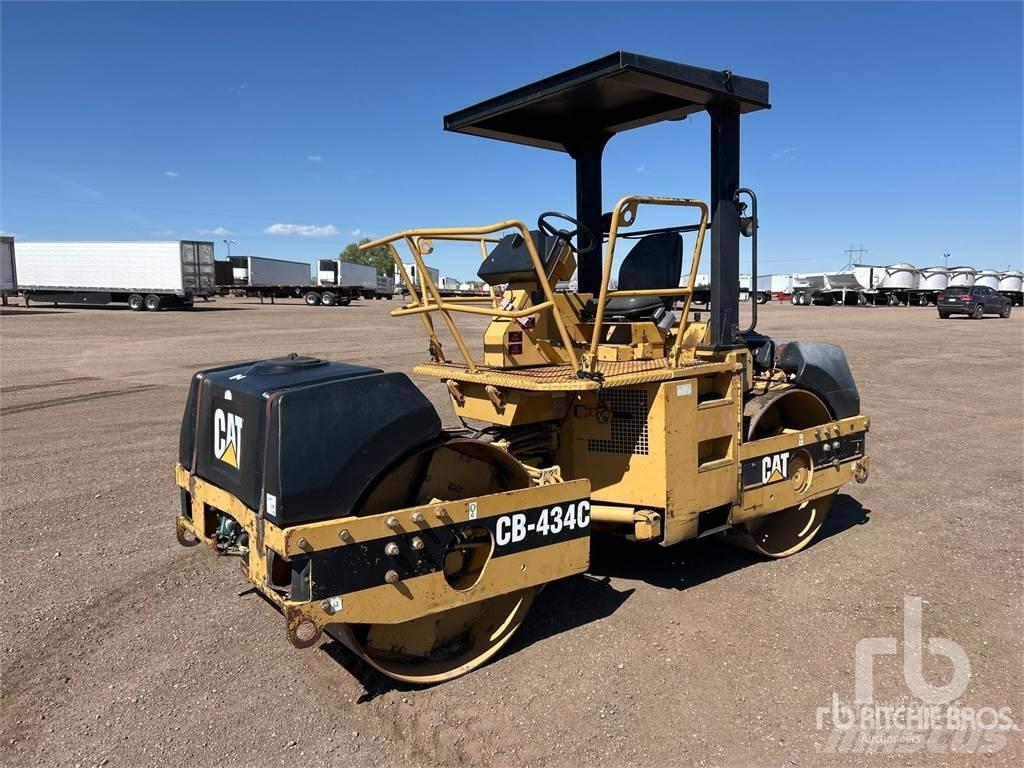 CAT CB434C Cilindros Compactadores tandem