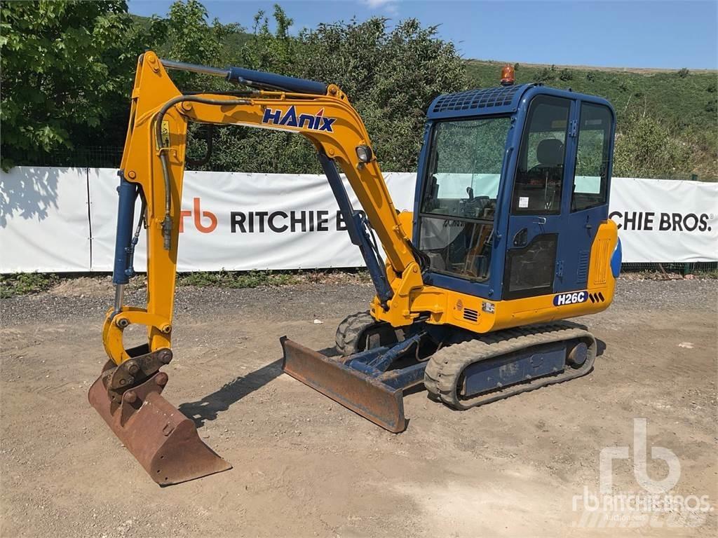 Hanix H26C Mini Escavadoras <7t